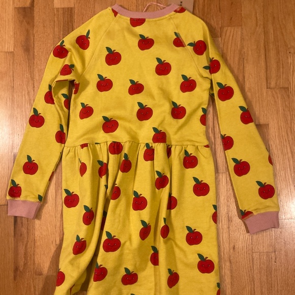 NWT Mini Biden Girl's Apple Dress - Picture 5 of 5
